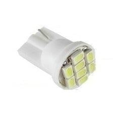 T10 LED 8-SMD 3528 - 12V interieur lamp - Warm Wit T10 LED 8-SMD 3528 - 12V interieur lamp - Warm Wit
